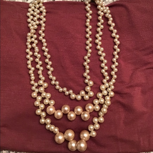 Lia Sophia Jewelry - Lia Sophia Pink Bauble Necklace